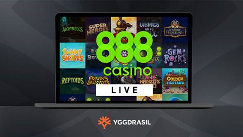 Yggdrasil goes live with 888