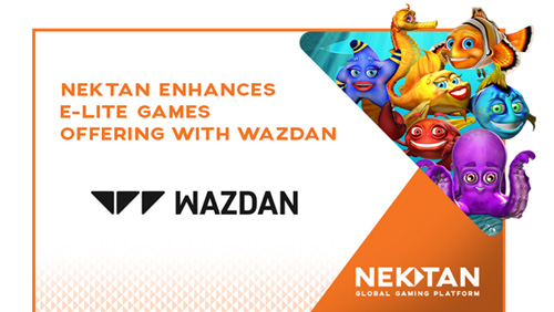 Nektan enhances its content distribution offering with Wazdan
