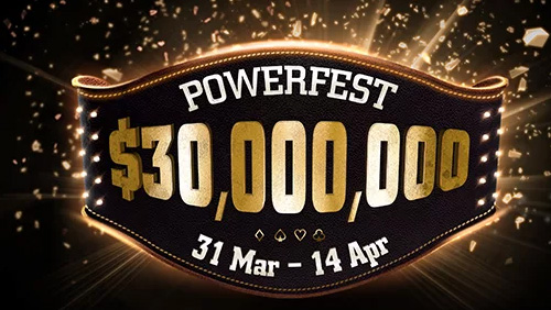 partypoker release POWERFEST schedule; online wins for the Staples bros & Pav