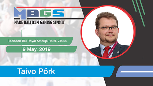 Taivo Põrk (Ministry of Finance, Estonia) will once again be a speaker at MARE BALTICUM Gaming Summit