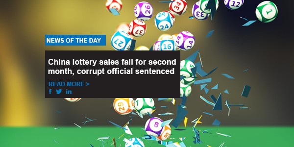 China lottery sales fall for second month, corrupt official sentenced