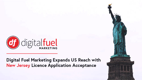 Digital Fuel Marketing expands US reach with New Jersey licence application acceptance