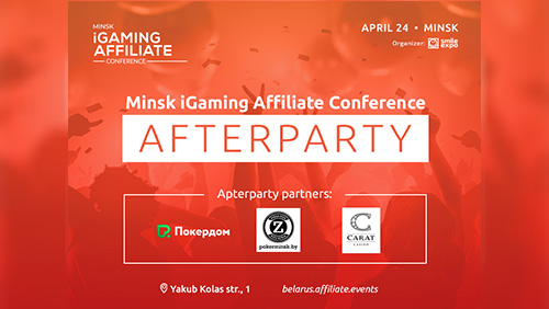 Eventful day and exciting afterparty: conference about affiliate marketing in iGaming to take place in Minsk