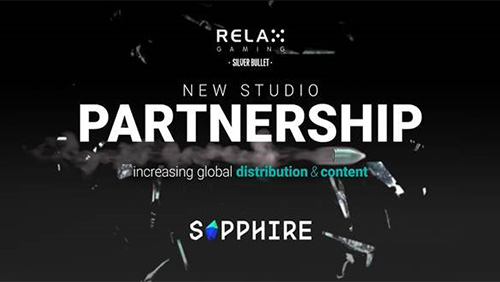 Relax Gaming Signs Silver Bullet Partner, Sapphire Gaming