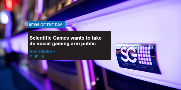 Scientific Games wants to take its social gaming arm public