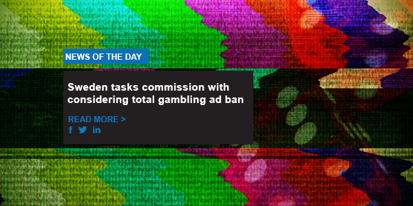 Sweden tasks commission with considering total gambling ad ban