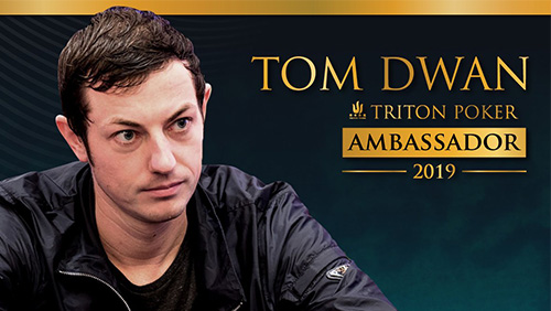 Tom ‘durrrr’ Dwan joins Triton Poker as a brand ambassador.