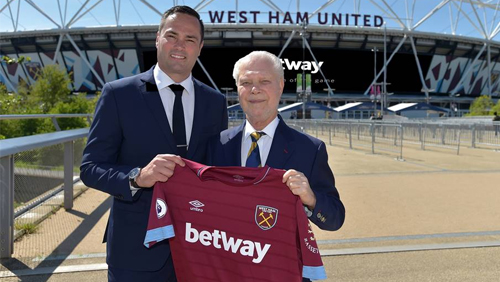 Betway renews partnership with Hammers