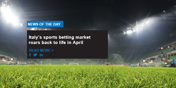 Italy’s sports betting market roars back to life in April