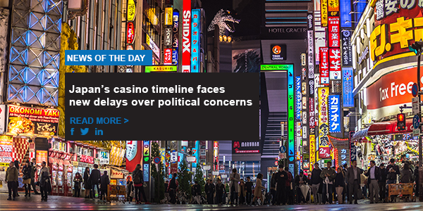 Japan’s casino timeline faces new delays over political concerns