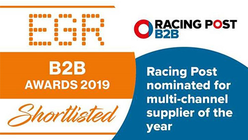 Racing Post nominated for EGR B2B Awards