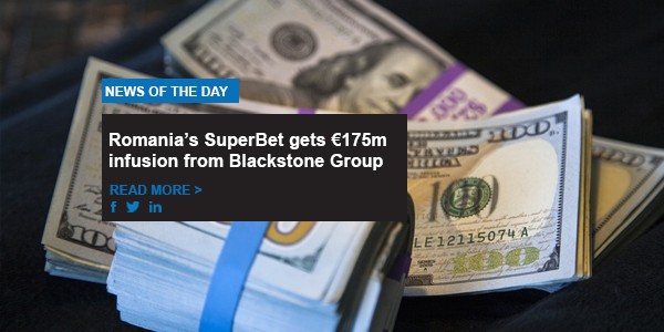 Romania’s SuperBet gets €175m infusion from Blackstone Group