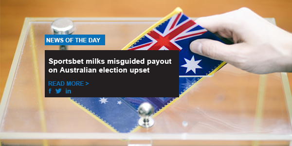 Sportsbet milks misguided payout on Australian election upset