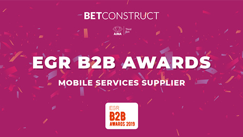 BetConstruct wins at EGR Awards 2019