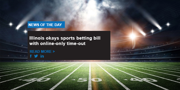 Illinois okays sports betting bill with online-only time-out