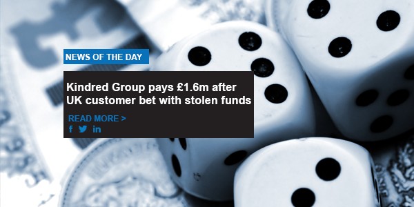 Kindred Group pays £1.6m after UK customer bet with stolen funds