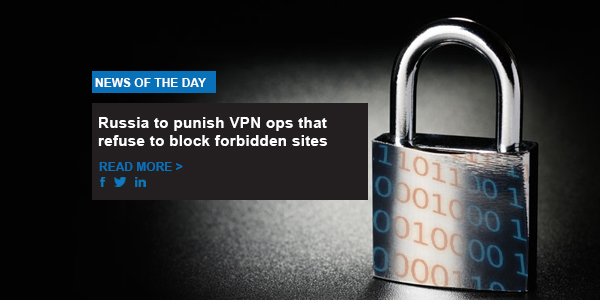 Russia to punish VPN ops that refuse to block forbidden sites