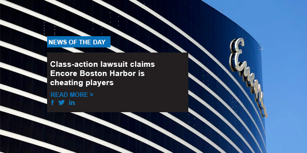 Class-action lawsuit claims Encore Boston Harbor is cheating players