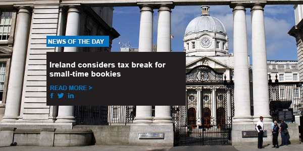 Ireland considers tax break for small-time bookies