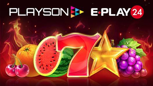 Playson signs partnership with E-Play24