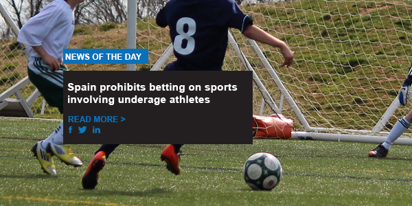 Spain prohibits betting on sports involving underage athletes