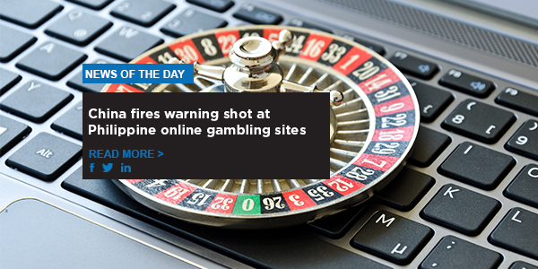 China fires warning shot at Philippine online gambling sites