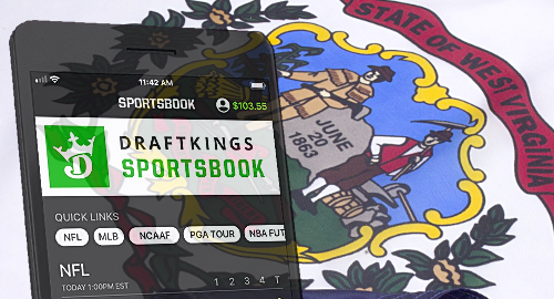 draftkings-west-virginia-sports-betting-mobile-app