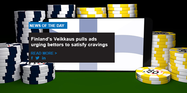 Finland’s Veikkaus pulls ads urging bettors to satisfy cravings
