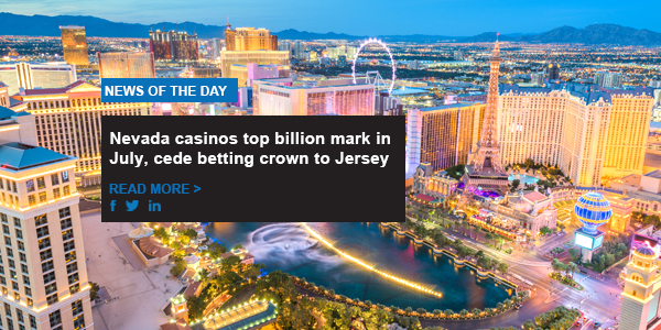 Nevada casinos top billion mark in July, cede betting crown to Jersey