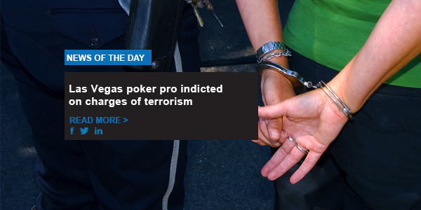 Las Vegas poker pro indicted on charges of terrorism