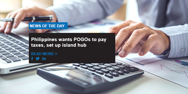 Philippines wants POGOs to pay taxes, set up island hub