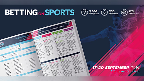 Richest ever speaker line-up makes Betting on Sports the must-attend gambling industry event