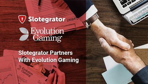 Slotegrator partners with Evolution Gaming