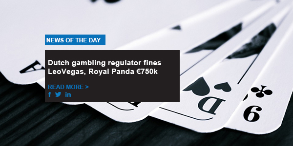 Dutch gambling regulator fines LeoVegas, Royal Panda €750k