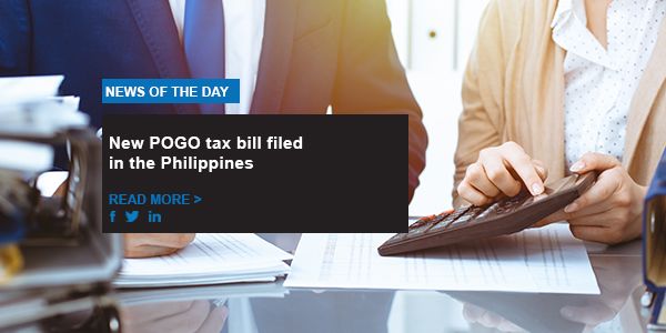 New POGO tax bill filed in the Philippines