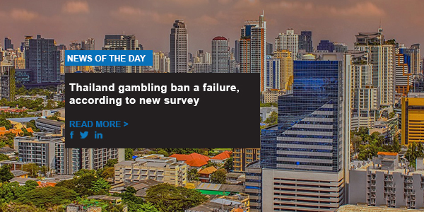 Thailand gambling ban a failure, according to new survey