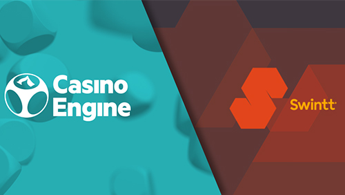 CasinoEngine to integrate Swintt’s gaming content