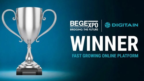 Digitain wins Fastest Growing Platform of the Year at the BEGE Awards 2019
