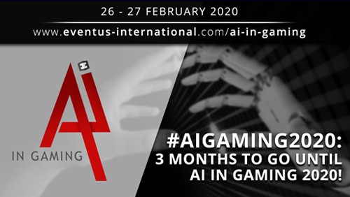 Three months to go until AI in Gaming 2020 Dubai