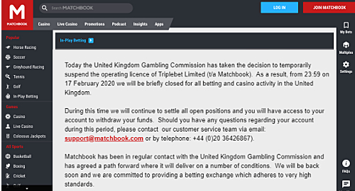 matchbook-betting-exchange-uk-gambling-license-suspended