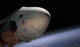 SpaceX-shuttle-successfully-docks-at-the-International-Space-Station