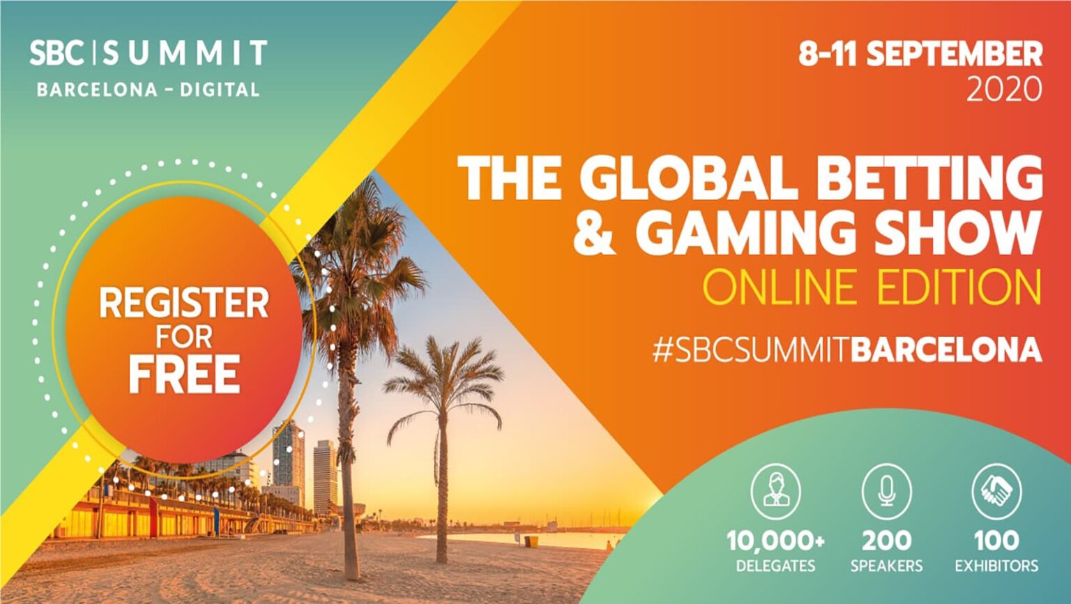 SBC Summit Barcelona Digital 2020 announces free ticket initiative