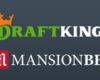 Logos of DraftKing and MansionBet