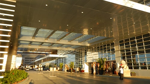 Entrance of Solaire Hotel and Casino