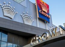 Facade on Crown Hotel and Resorts in Melbourne