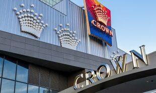 Facade on Crown Hotel and Resorts in Melbourne