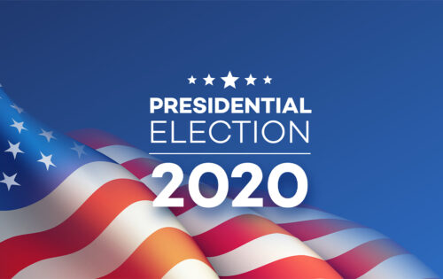 presidential elections 2020 concept