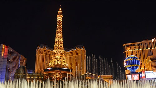 Las Vegas Strip at night