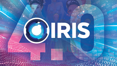 Graphic design and logo of Iris 4.0