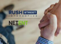 RushStreet Interactive and NetEnt Logos